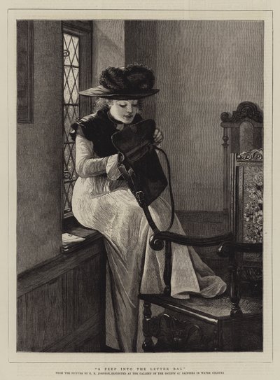 A Peep into the Letter Bag by Edward Killingworth Johnson